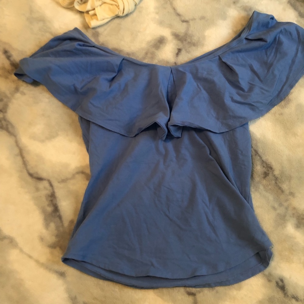 Free People Off The Shoulder Shirt